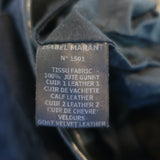 Isabel Marant Woven Strap Small Crossbody Flap Bag Black Raffia and Leather