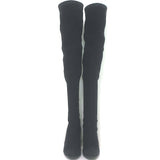 Stuart Weitzman Highland Over the Knee Boots Black Suede Size 9