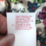 Marni Floral Print Pencil Skirt Cream/Multicolor Satin Size 40