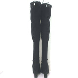 Stuart Weitzman Highland Over the Knee Boots Black Suede Size 9