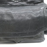 Rag & Bone Micro Pilot Chain Strap Crossbody Bag Black Leather