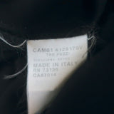 Max Mara Pianoforte Midi Dress Black Crepe Size 42 Sleeveless Side-Zip Tunic