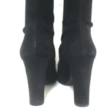 Stuart Weitzman Highland Over the Knee Boots Black Suede Size 9