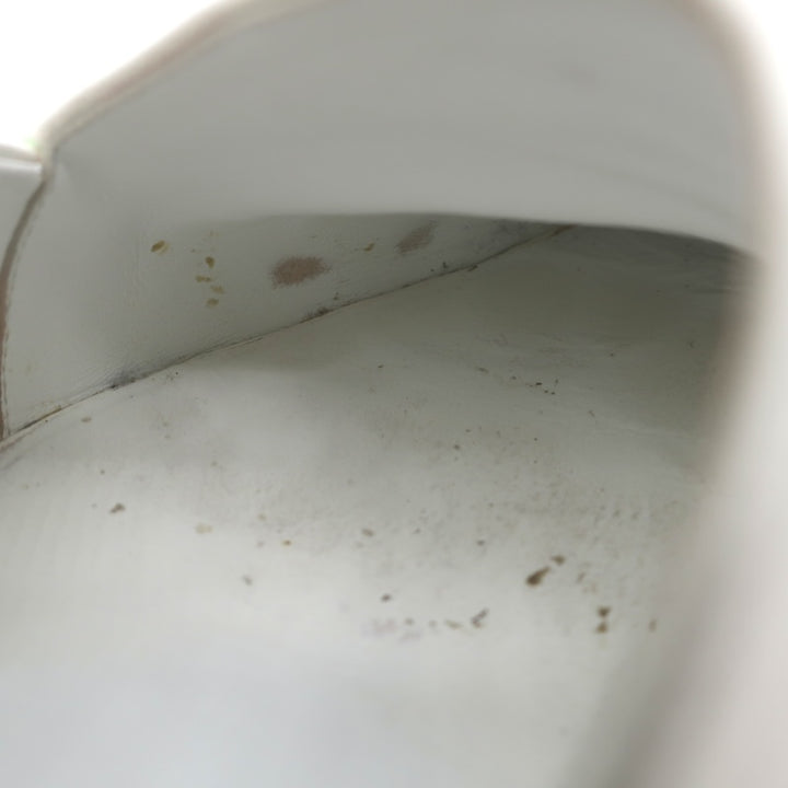 Khaite Water Slingback Pumps White Leather Size 39.5