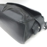 Rag & Bone Micro Pilot Chain Strap Crossbody Bag Black Leather