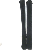 Stuart Weitzman Vidaland Velvet Over the Knee Boots Black Size 8.5 NEW