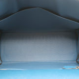 Hermes Kelly 28 Retourne Bleu Thalassa Epsom Leather Palladium Hardware 2015