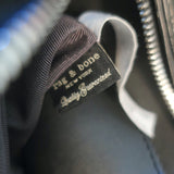 Rag & Bone Micro Pilot Chain Strap Crossbody Bag Black Leather