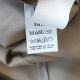 Moschino Cheap and Chic Cutout Bow Mini Dress Beige Stretch Cotton Size US 8