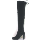 Stuart Weitzman Vidaland Velvet Over the Knee Boots Black Size 8.5 NEW