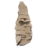 Yves Saint Laurent St. Tropez Hobo Beige Suede Medium Shoulder Bag