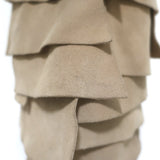 Yves Saint Laurent St. Tropez Hobo Beige Suede Medium Shoulder Bag