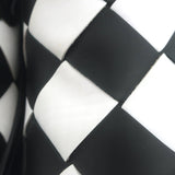 Bottega Veneta Checkerboard Intrecciato Slip-On Sneakers Black/White Size 37