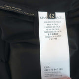 Versace Draped Mesh Pencil Skirt Black Size 42