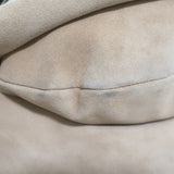 Yves Saint Laurent St. Tropez Hobo Beige Suede Medium Shoulder Bag