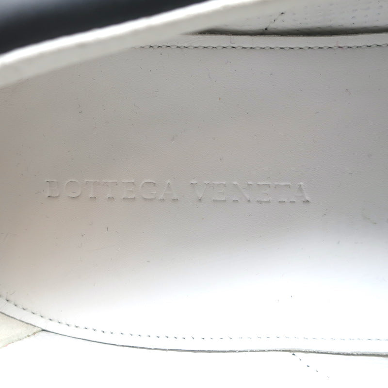 Bottega Veneta Checkerboard Intrecciato Slip-On Sneakers Black/White Size 37