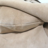 Yves Saint Laurent St. Tropez Hobo Beige Suede Medium Shoulder Bag