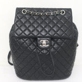 Chanel Urban Spirit Large Backpack Black Quilted Leather