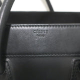 Celine Medium Phantom Luggage Tote Black Calfskin Leather