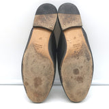 Gucci Princetown Horsebit Mules Black Leather Size 37