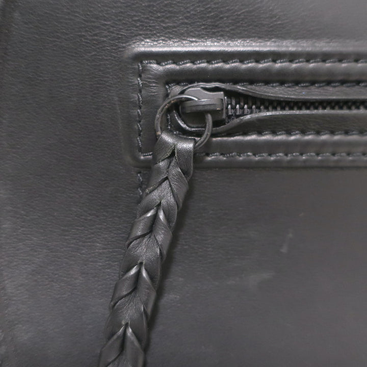 Celine Medium Phantom Luggage Tote Black Calfskin Leather