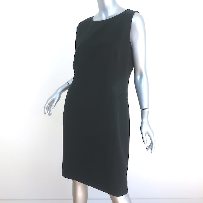 Lafayette 148 Mesh-Paneled Dress Suit Black Size Large