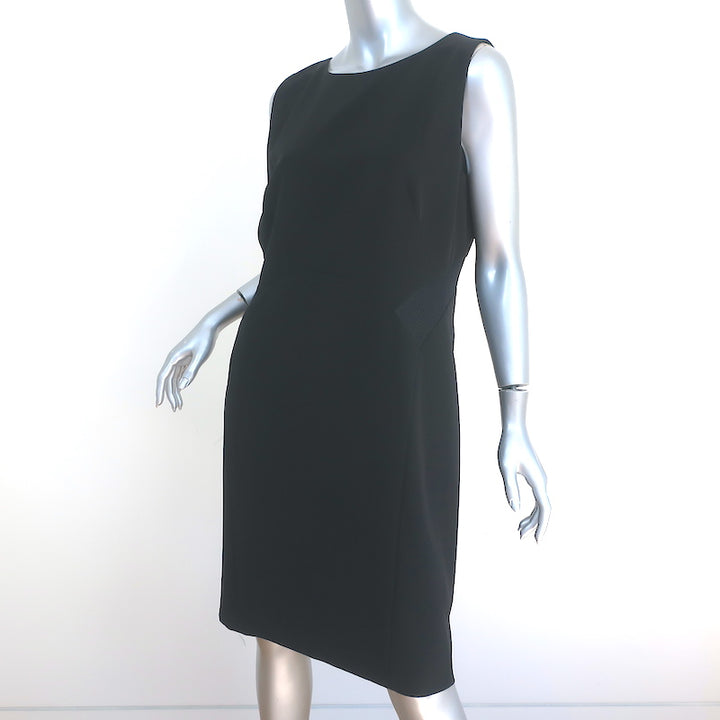 Lafayette 148 Mesh-Paneled Dress Suit Black Size Large
