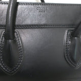 Celine Medium Phantom Luggage Tote Black Calfskin Leather
