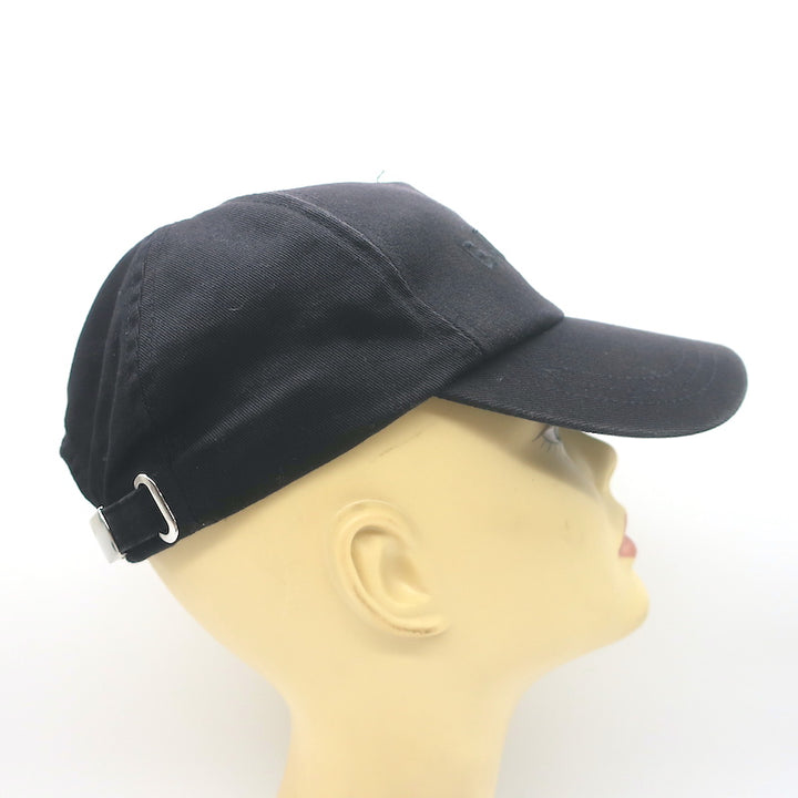 Balmain Logo-Embroidered Baseball Cap Black One Size