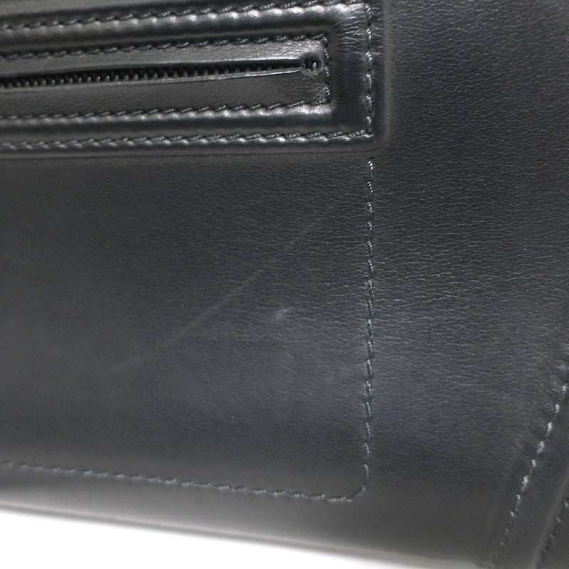 Celine Medium Phantom Luggage Tote Black Calfskin Leather