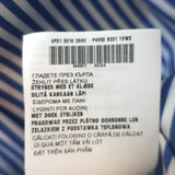 Prada Pop Stripe Shirtdress Blue/White Cotton Size 40 Long Sleeve Mini Dress