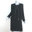 Lafayette 148 Mesh-Paneled Dress Suit Black Size Large