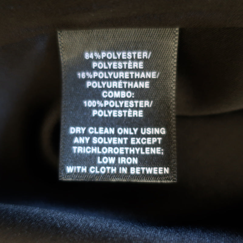 Lafayette 148 Mesh-Paneled Dress Suit Black Size Large