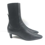 Toteme Mid Heel Chelsea Boots Black Leather Size 39