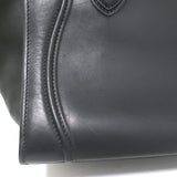 Celine Medium Phantom Luggage Tote Black Calfskin Leather