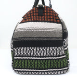 Maje Taklit Striped Tapestry Duffle Bag Multicolor Extra Large Crossbody