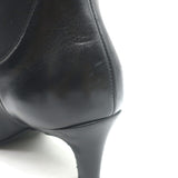 Toteme Mid Heel Chelsea Boots Black Leather Size 39