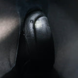 Toteme Mid Heel Chelsea Boots Black Leather Size 39