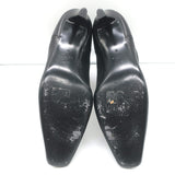 Toteme Mid Heel Chelsea Boots Black Leather Size 39