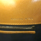 Victoria Beckham Quinton Chain Strap Shoulder Bag Pumpkin Quilted Leather