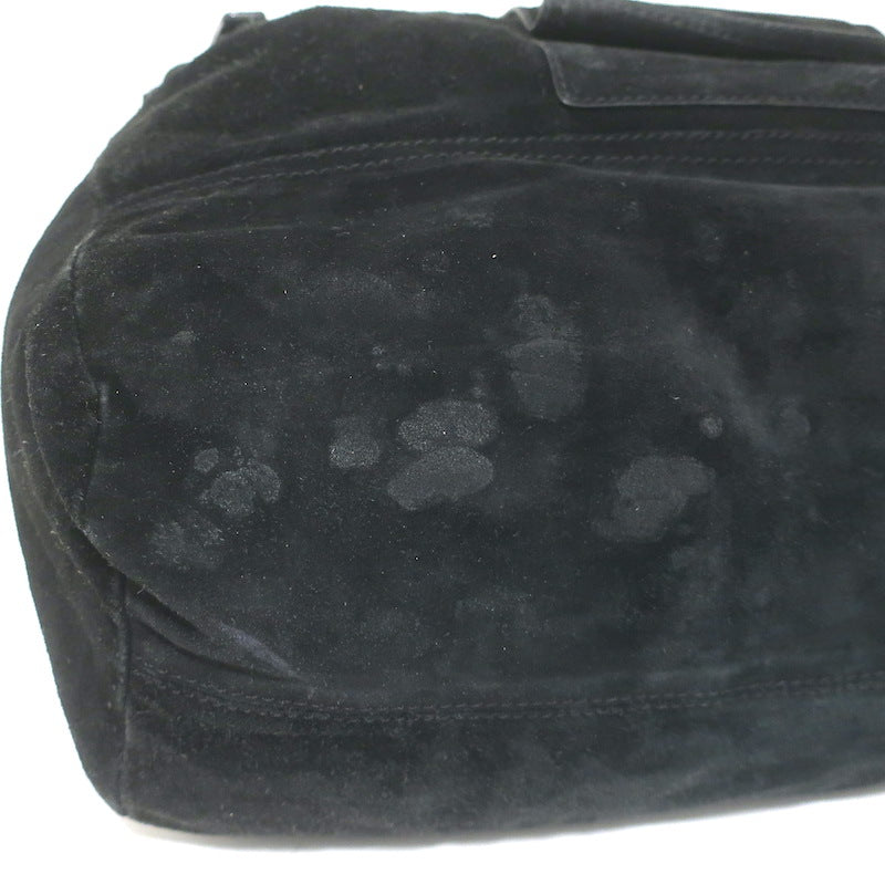 Givenchy Large Pandora Bag Black Suede Crossbody