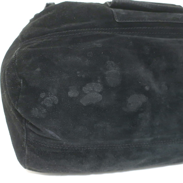Givenchy Large Pandora Bag Black Suede Crossbody