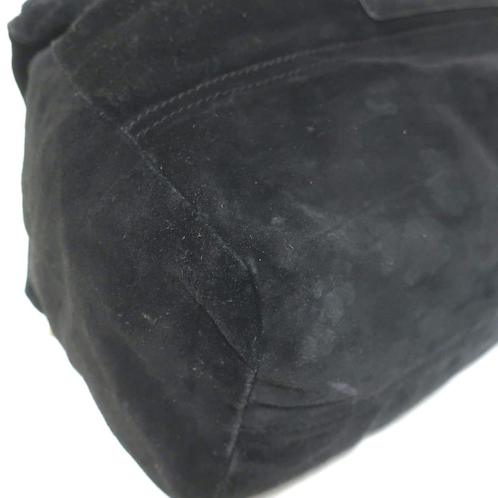 Givenchy Large Pandora Bag Black Suede Crossbody
