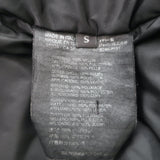 Prada Multi-Pocket Jacket Black Leather-Trim Nylon Size Small