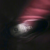 Chanel Quilted Leather Cap Toe Knee High Boots Black Size 39