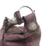 Balenciaga Giant Day Hobo Lavender Leather Large Shoulder Bag