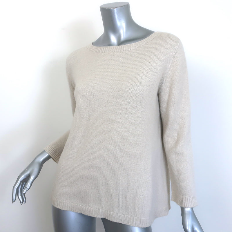 The Row Cashmere Sweater Oatmeal Size Medium
