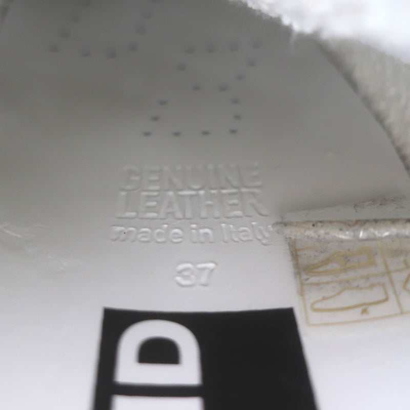 Golden Goose Starland Leopard Print Pony Hair Sneakers White Leather Size 37