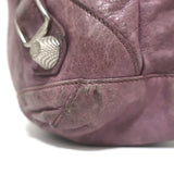 Balenciaga Giant Day Hobo Lavender Leather Large Shoulder Bag