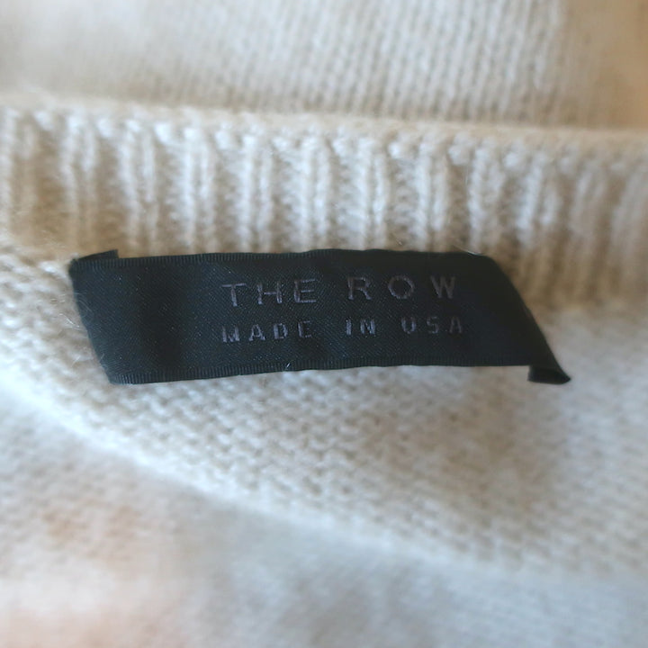 The Row Cashmere Sweater Oatmeal Size Medium